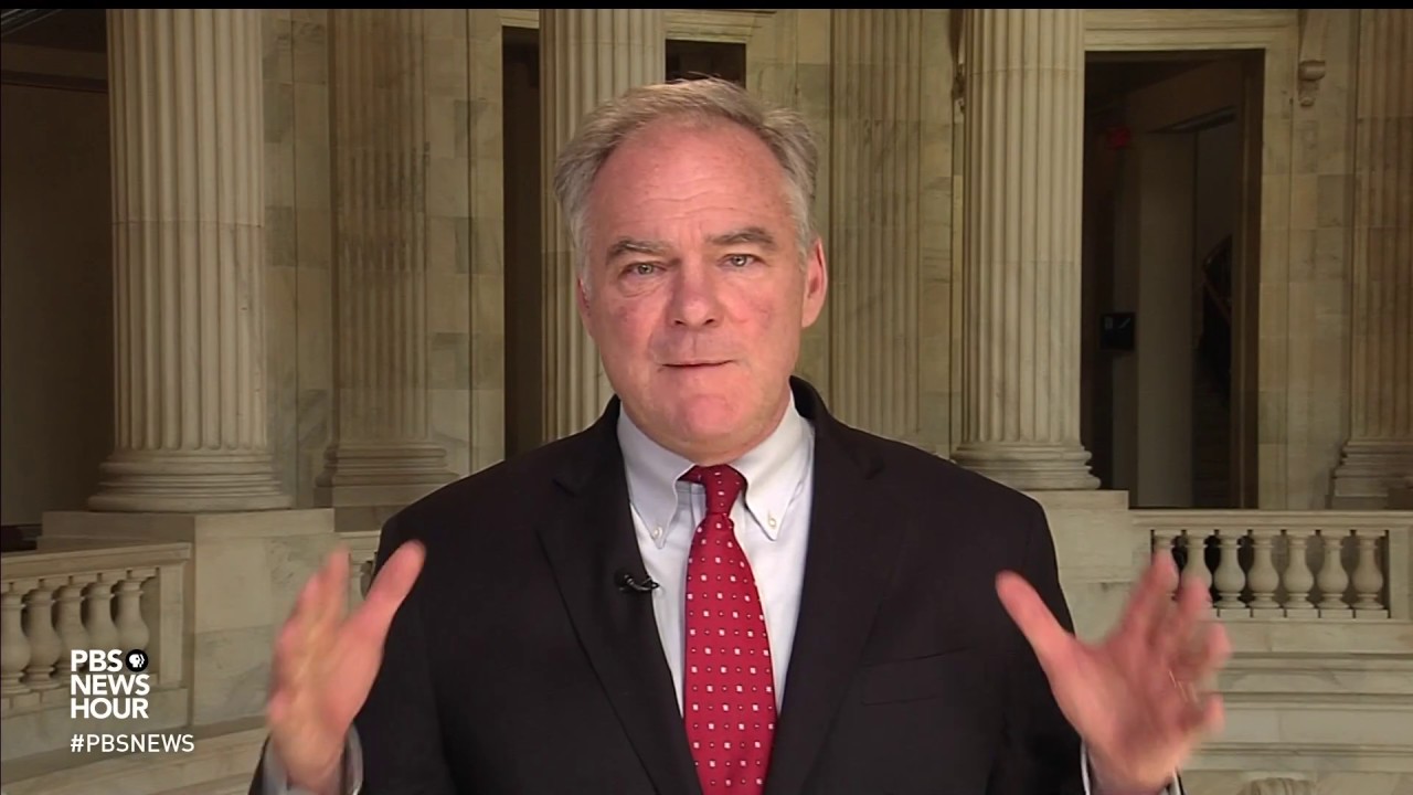 Trump’s Iran deal announcement leaves ‘America alone,’ Sen. Kaine says