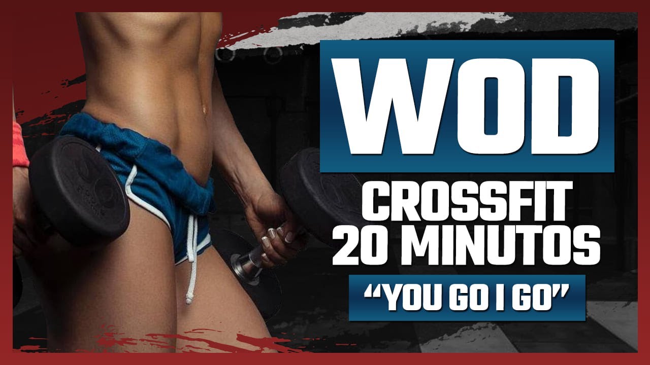 Crossfit en Casa 20 Minutos ▶ WOD con esquema Pirámide Descendente para Todo el Cuerpo (YOU GO I GO)