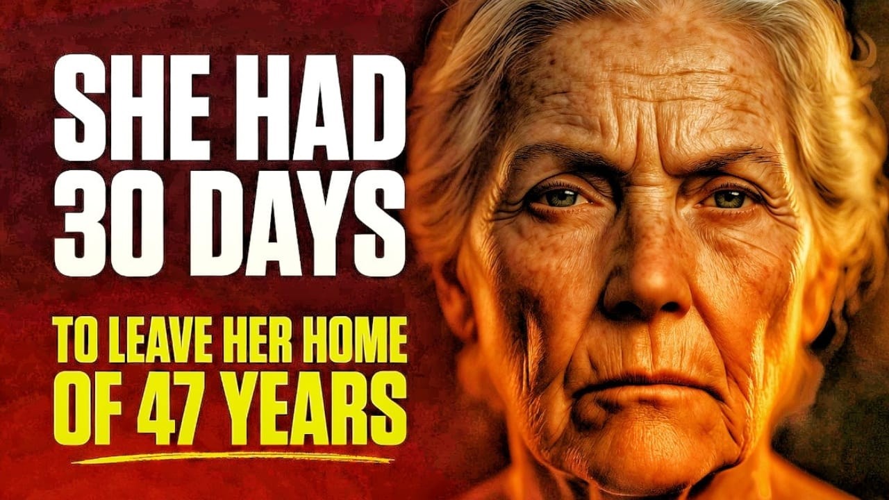 She Had 30 Days to Leave Her Home of 47 Years — What Her Lawyer Did Changed Everything
