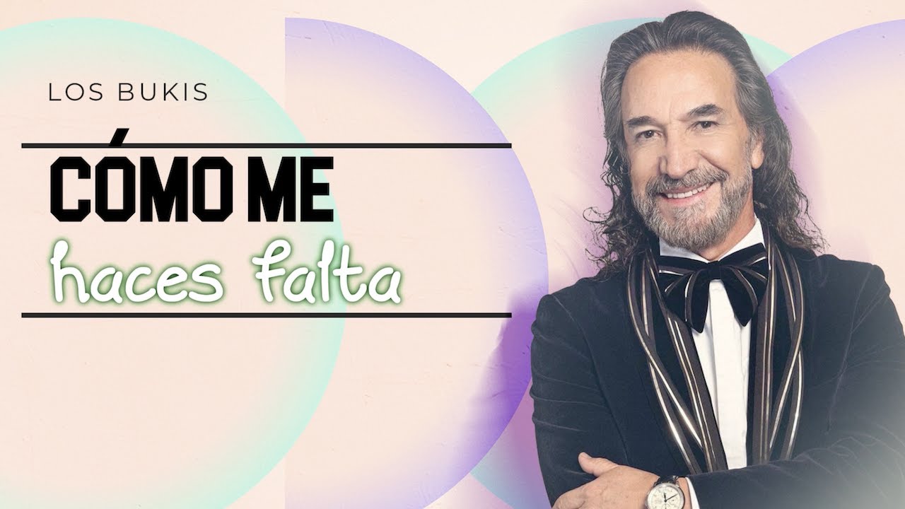Los Bukis - Cómo me haces falta | Lyric video