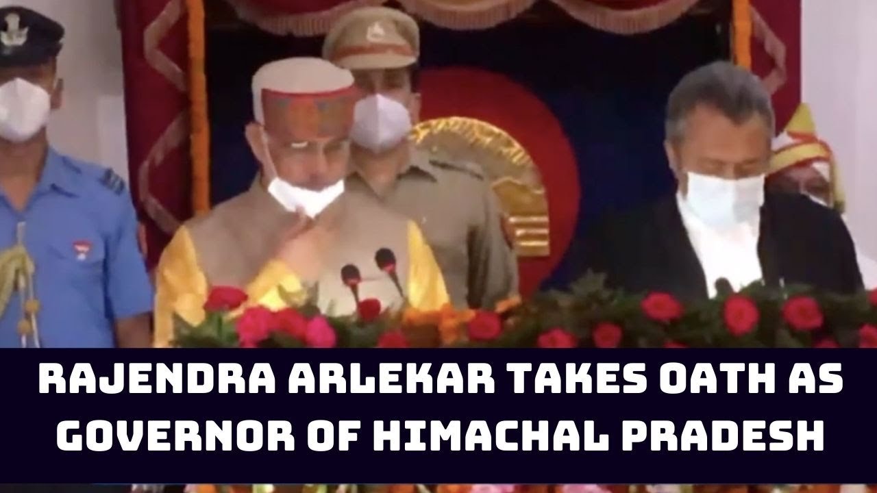 Rajendra Arlekar Takes Oath As Governor Of Himachal Pradesh | Catch News