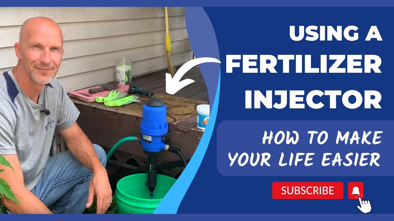 Best Way to Fertilize - Using A Fertilizer Injector System (will make your life WAY easier!)
