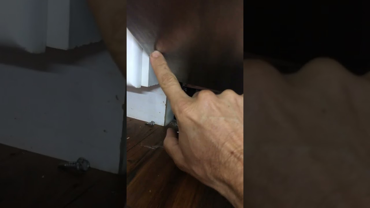 GE Dishwasher door removal