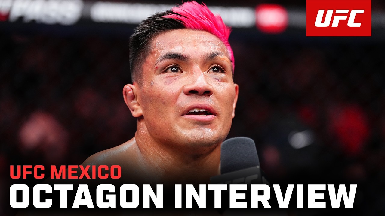David Martinez Octagon Interview | UFC Mexico