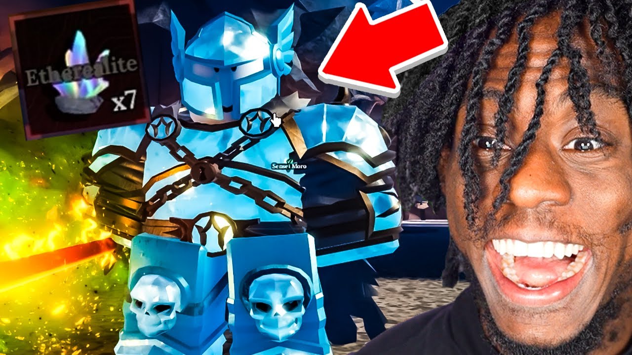 I Forged Etherealite Armor in The Forge.. IT HAD OVER 2000 DEF