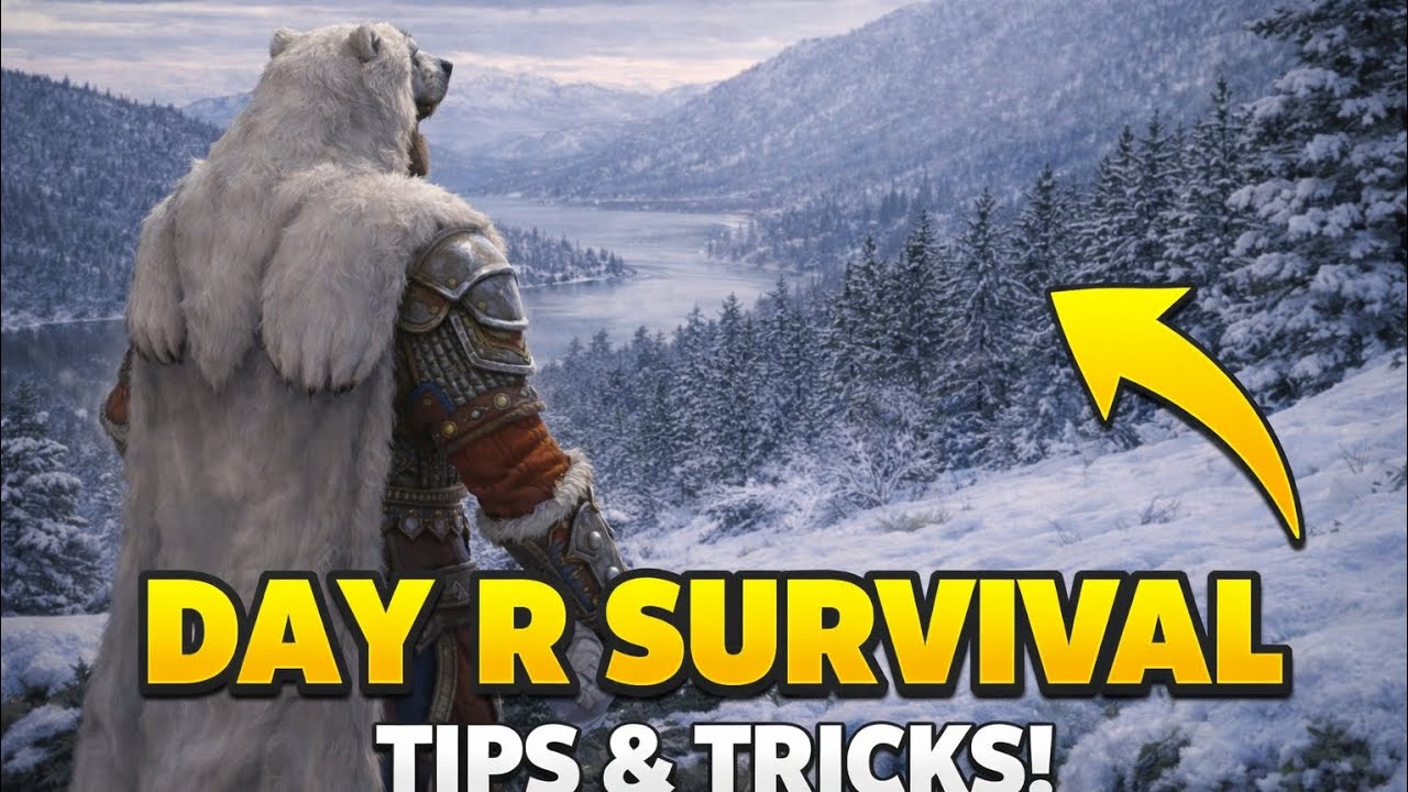 Useful Tips And Tricks To Survive In The Snowy Wastelands! | Day R Survival