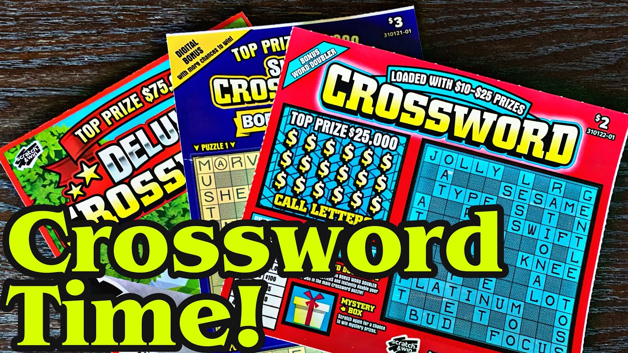 HERE'S ONE FOR MY CROSSWORD LOVERS! PLAYING CANADIAN CROSSWORD SCRATCH CARDS!