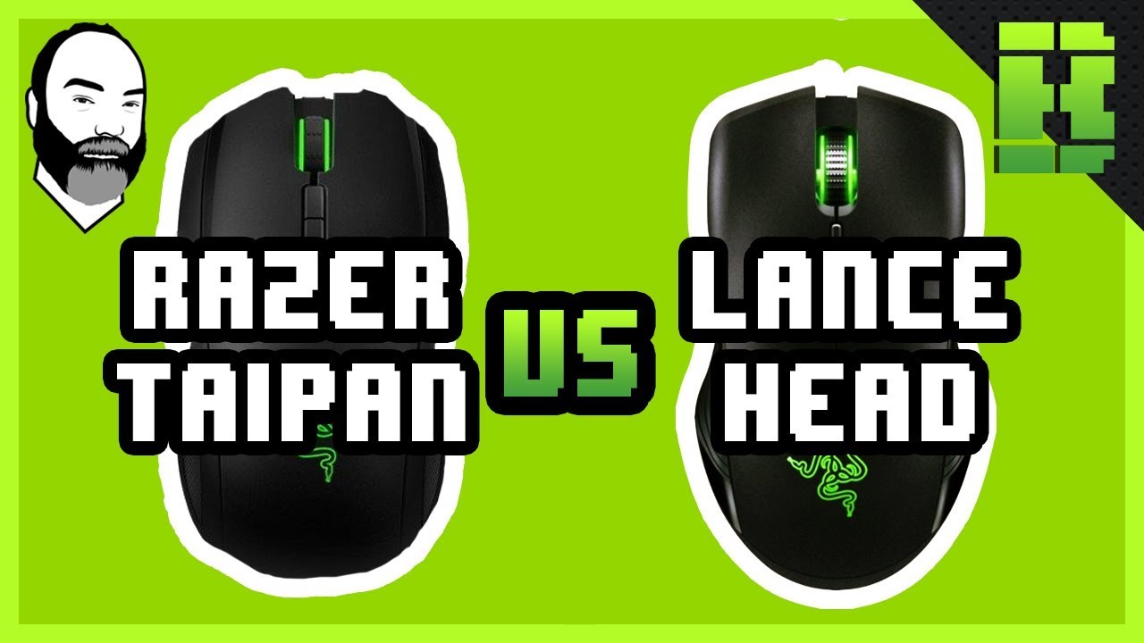 Razer Taipan vs Lancehead Gaming Mouse Review / Comparison