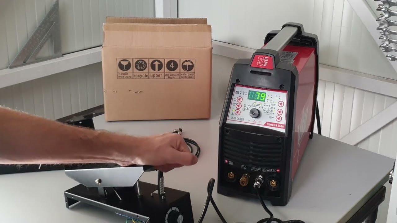 Vector Welding NewYork2500 Foot Pedal Improvement ENG