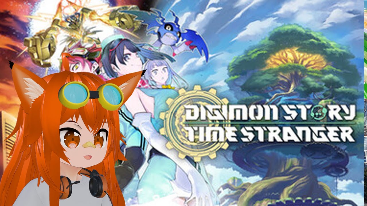 [VTUBER-BR] ÚLTIMA LIVE DE DIGIMON, PROMETO! Digimon Story Time Stranger!!resgates !pix !sociais