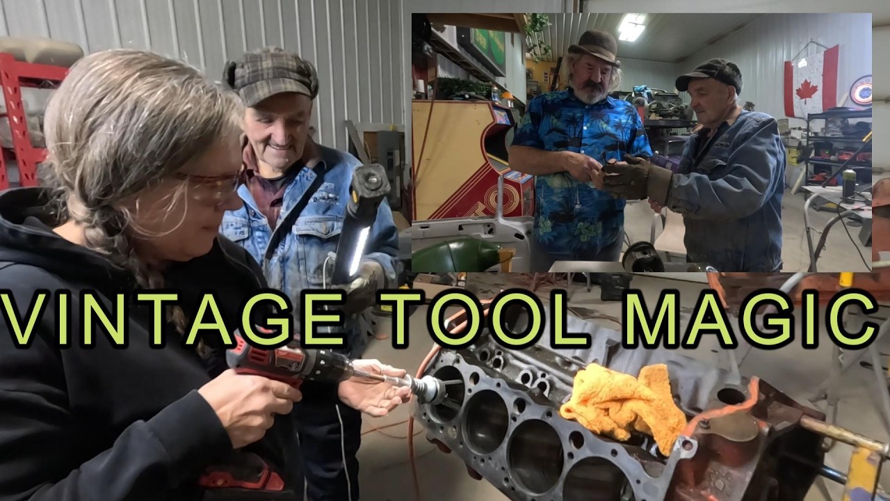 Old Tools, New Life:  Deglazing the Mystery Motor with Blair, Earl & Lou