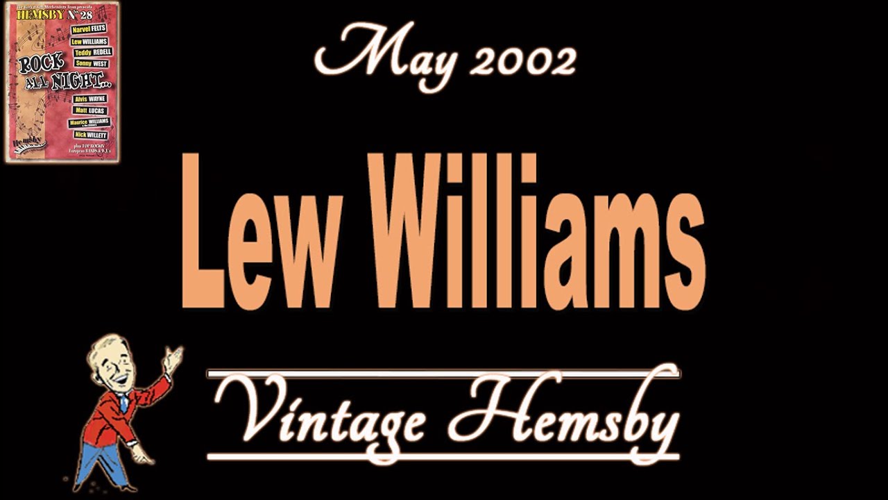 Lew Williams with The Rimshots