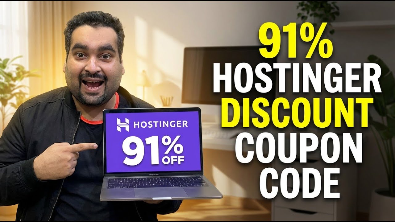 🔥 Hostinger Discount Coupon Code 2026 &ndash; Get UP TO 91% OFF + Free Domain & AI Tools (Step-by-Step)