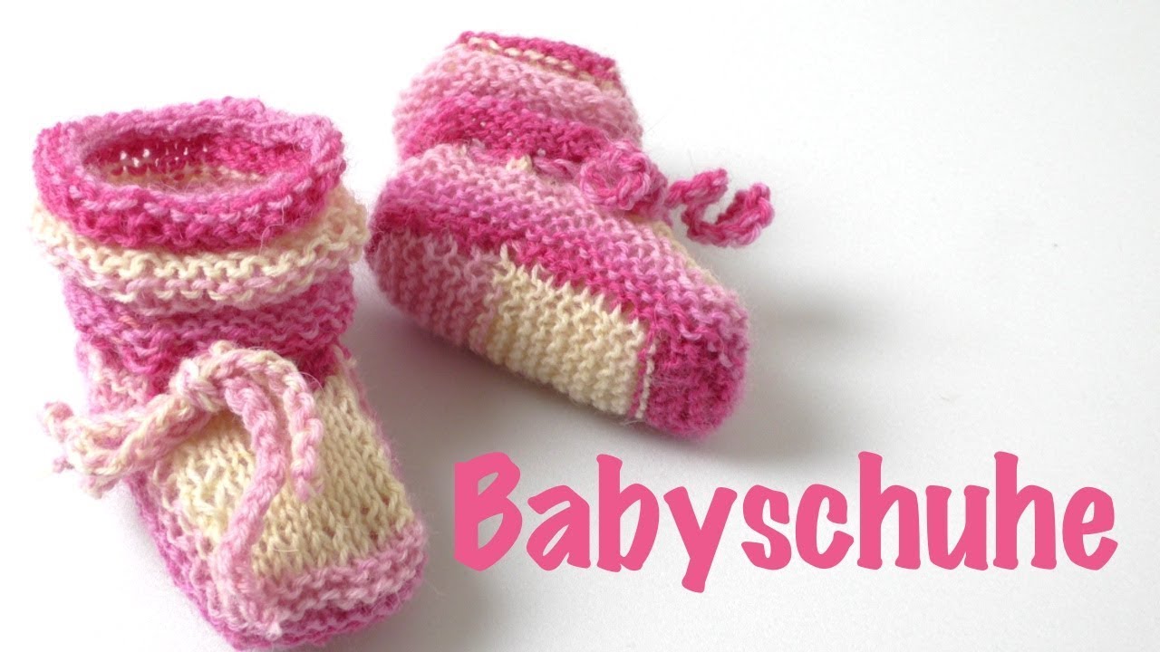 Babyschuhe stricken | Babybooties