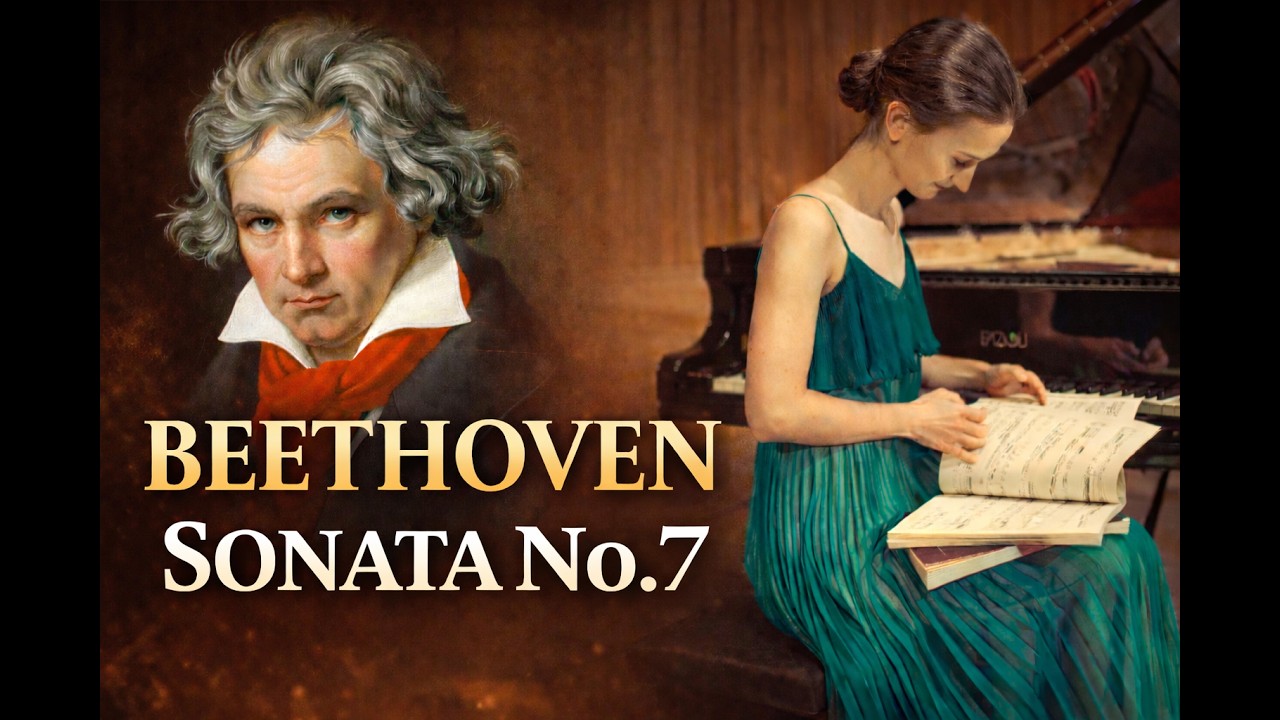 Beethoven - Sonata No. 7 in D major, Op. 10 No. 3 ; Marta Czech