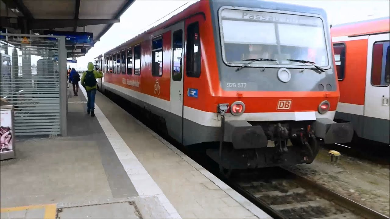RB (Br 628) Mitfahrt Mühldorf (Oberbay) - Passau Hbf