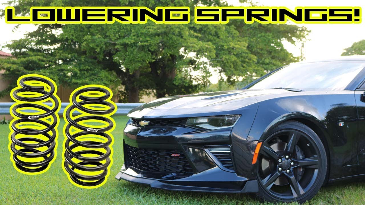 2016 Camaro SS - Eibach Spring Install