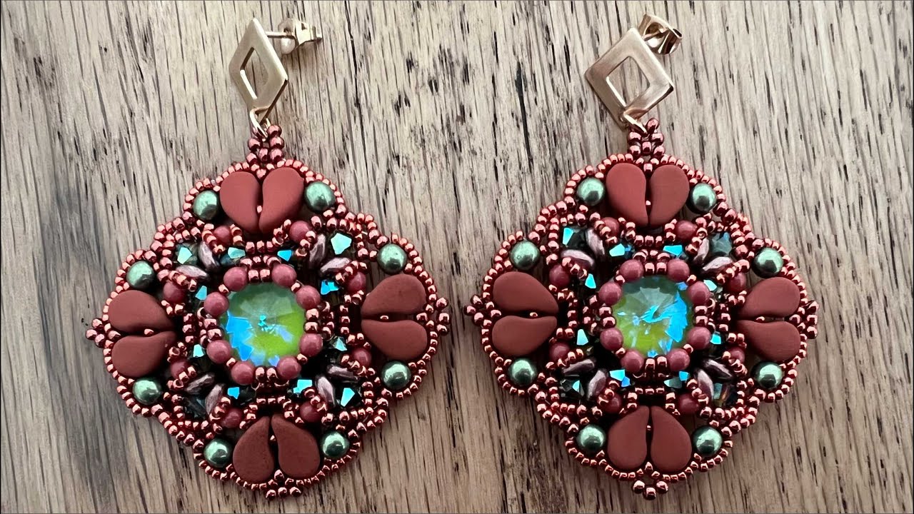 Tutorial Orecchini Salem in collaborazione con @Semplici Bijoux