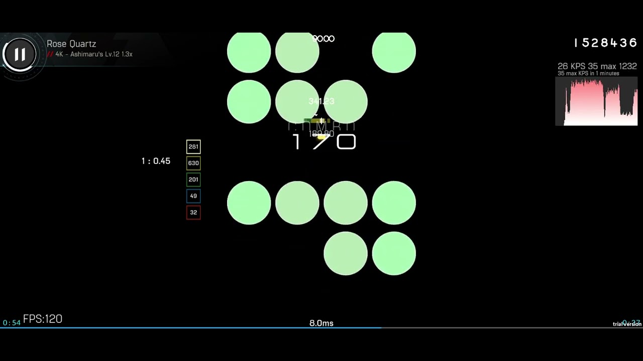 malodyV mobile | SHIKI - rose quartz 1.3 88% ???