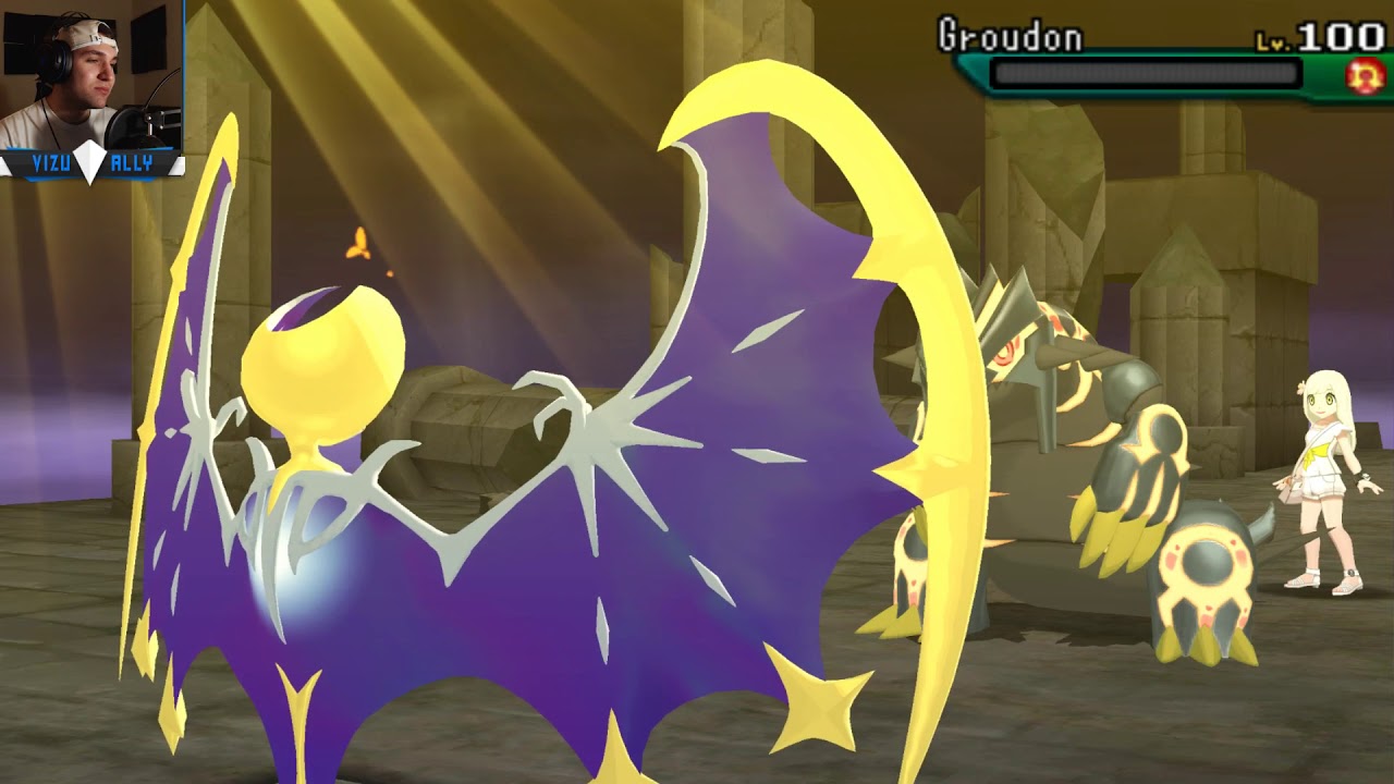 Lunala Z MOVE Pokemon Ultra Sun Ultra Moon: UBERS WiFi Battle против Hikari+Kite+Christian+Smash!...