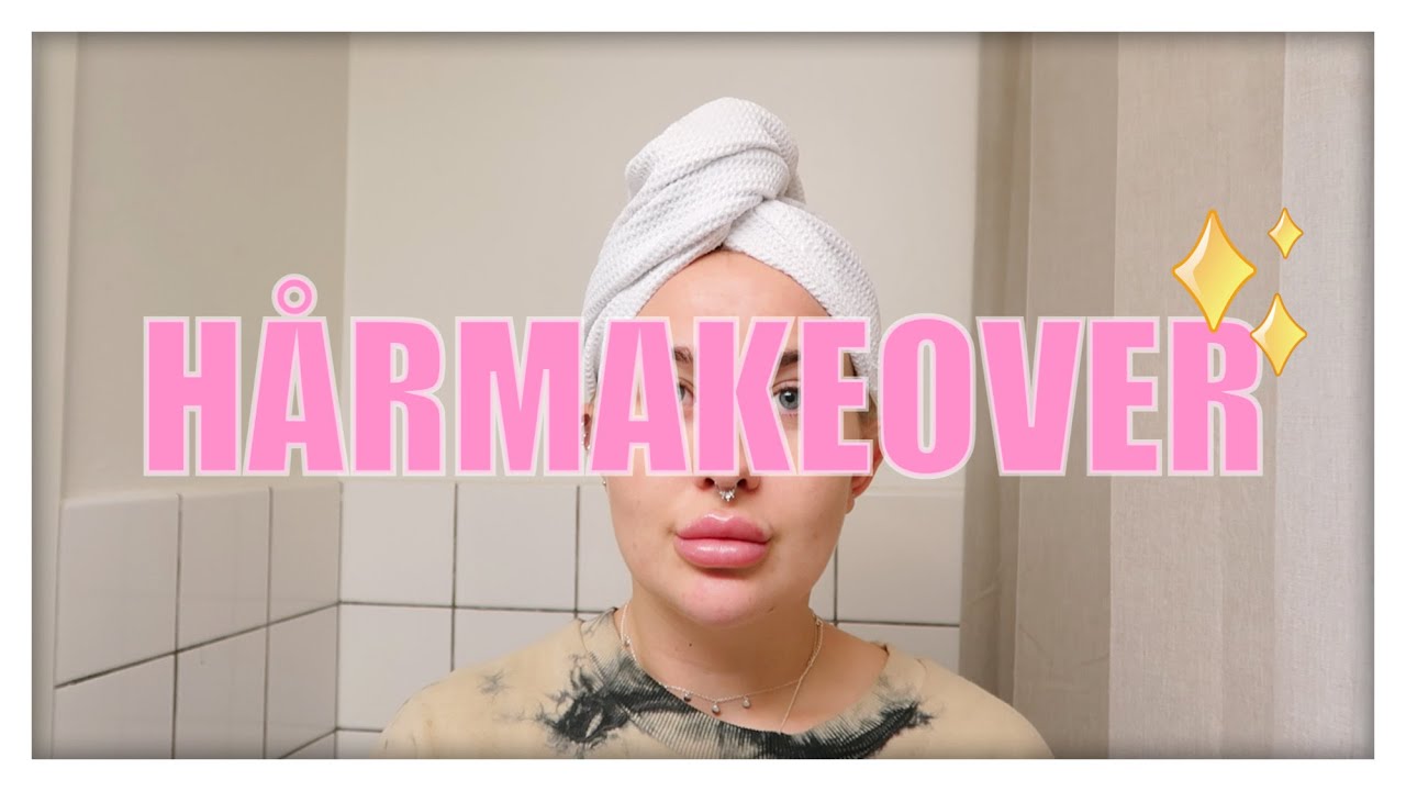 H&Aring;RMAKEOVER IGEN - G&ouml;r n&aring;got jag aldrig gjort med mitt h&aring;r