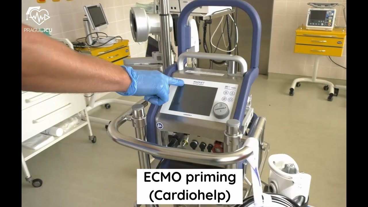 Подготовка к ЭКМО (Cardiohelp)