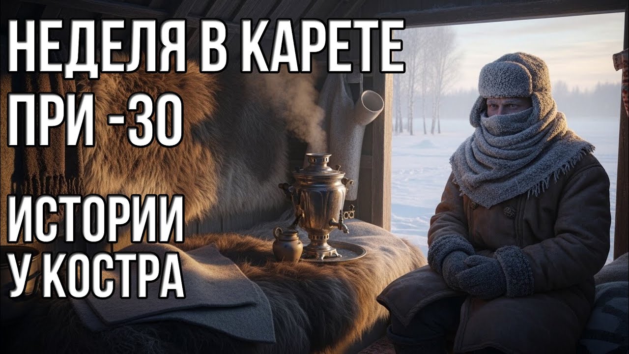 Зимние путешествия по России два века назад: как выживали в промёрзших каретах
