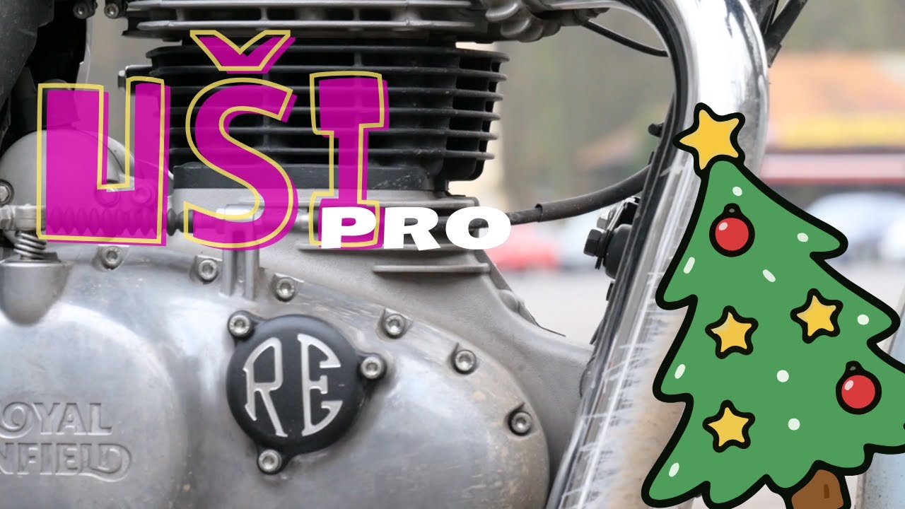 Na Enfieldu pro vánoční stromek