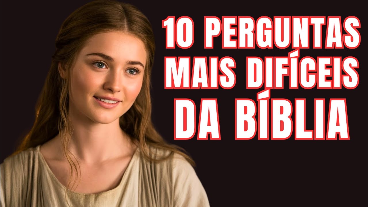 Somente Leitores Atentos da Bíblia Acertam Este Quiz (Nível Avançado)