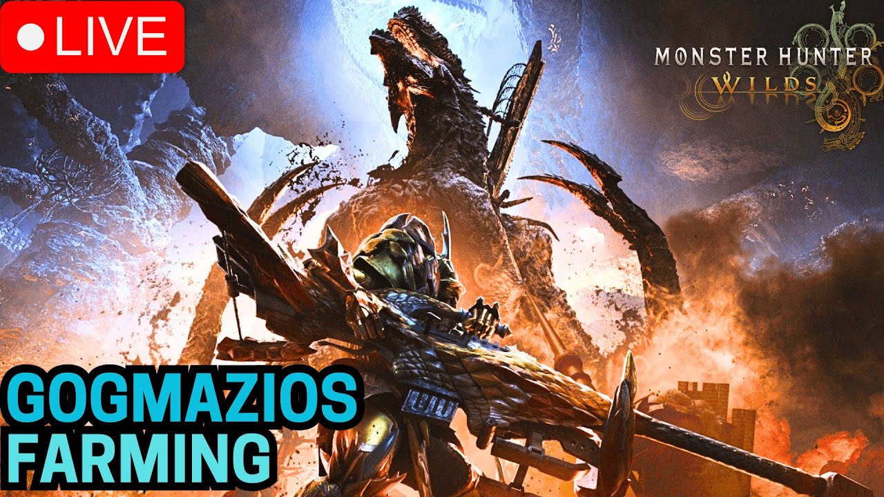 Testing New PC Performance Patch & Farming Gogmazios! - Day 17 - MH Wilds TU4 Live Stream