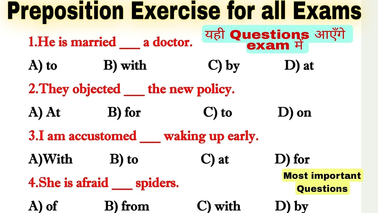 Fixed Prepositions Masterclass for TGT, PGT, TET, CTET, Bank, SSC & More | classesforeveryone