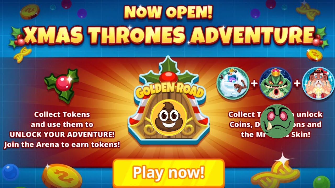 Merry Christmas⛄️🎁, Unlock all adventures +2 new cool emoji😎+3 nicest skins ever🥵 (AGARIO MOBILE)