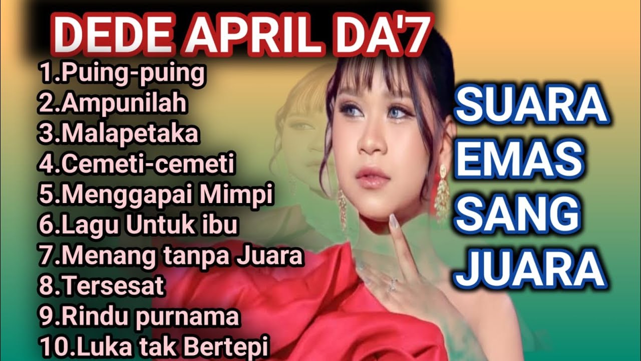 Merinding.!!Suara Dede April Merdu Menyentuh Hati,Paling The best Vocal Sang Juara ♥️