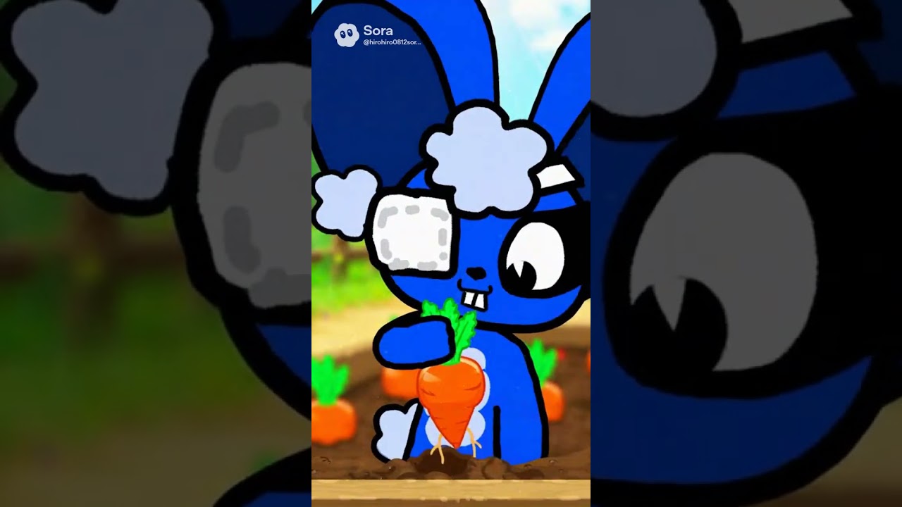 (Sora USED!!!) Eaie's carrot harvest