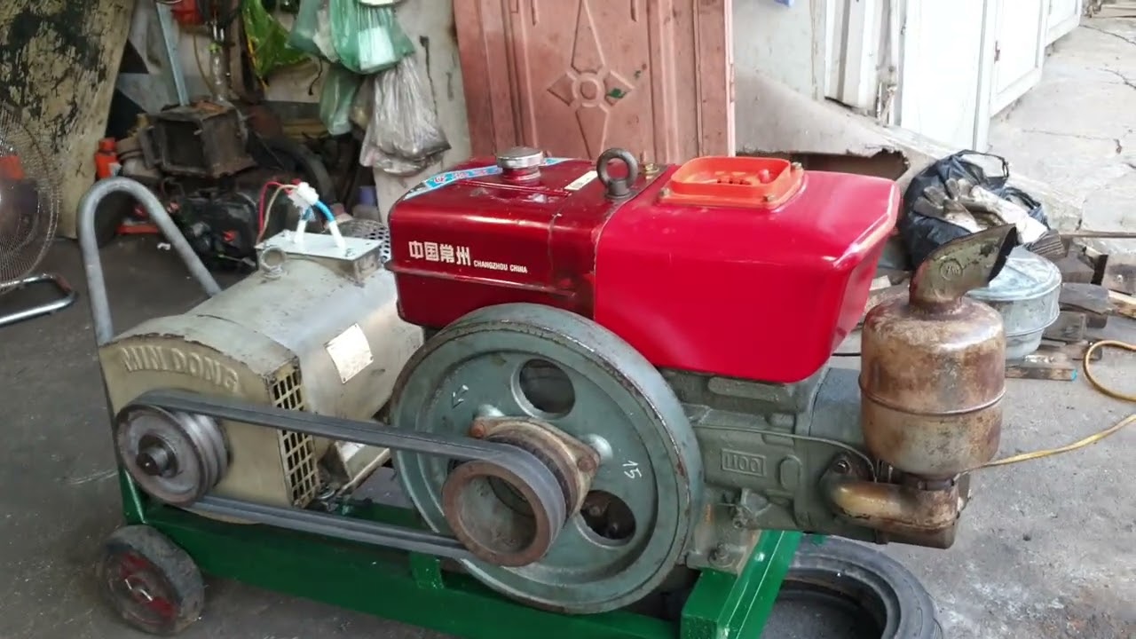 Máy phát điện chạy dầu 7.5Kw TQ hàng chất báo giá qua video .Đt 0792730188 / 0363749069.