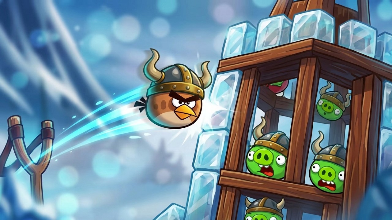 Прохождение и видеогеймплей игры Angry Birds Season Ragnahog от BestGamesVK