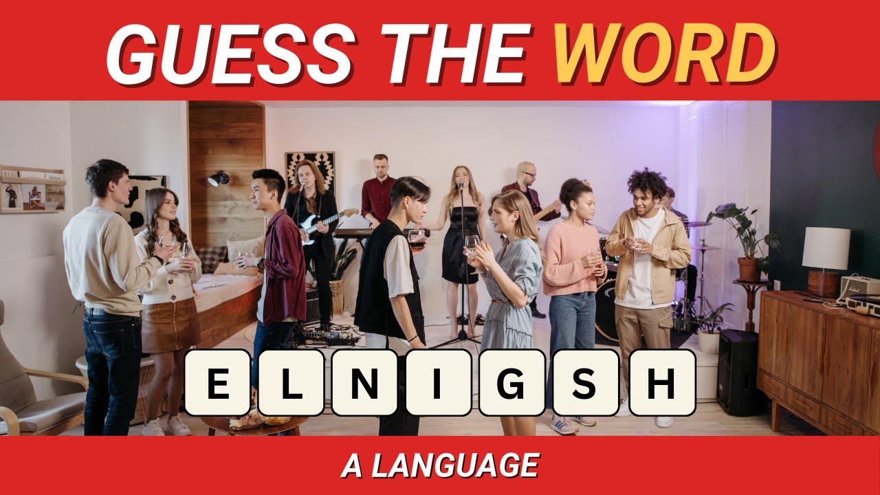 Guess the Word | Scrambled letters | Puzzle 