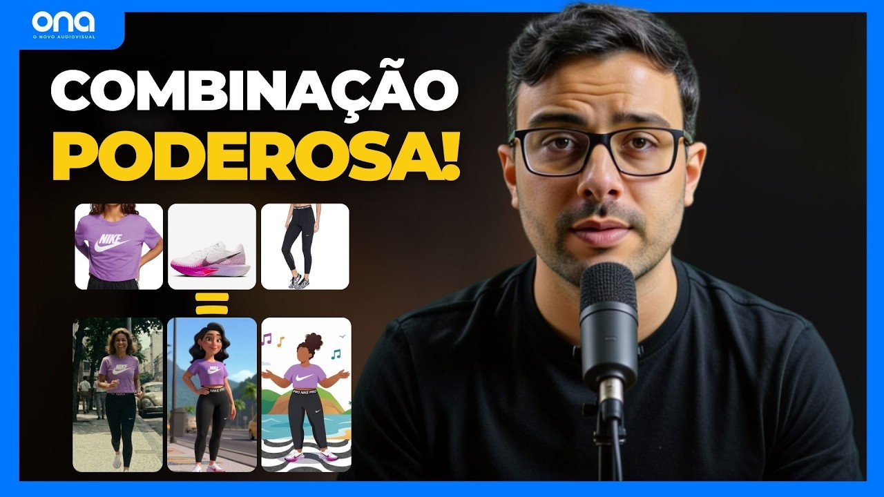 Como criar IMAGENS e VÍDEOS profissionais com IA sem usar PROMPT!