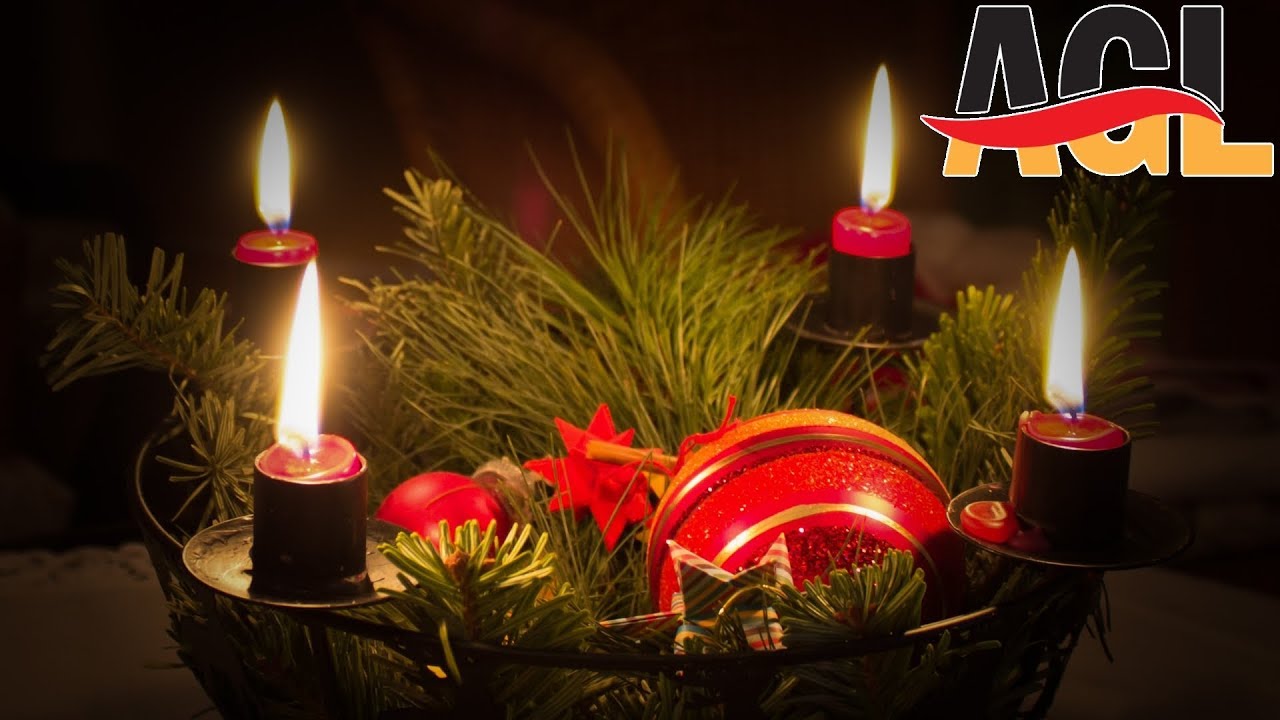 🎅 Deutsche Weihnachtslieder #1: Advent, Advent, ein Lichtlein brennt 🕯 | Lieder zum Deutschlernen