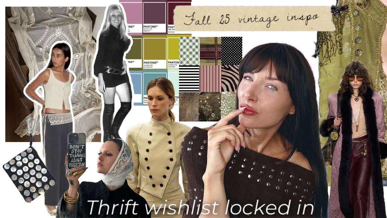 Vintage fashion ★ essentials ★ for fall 2025 