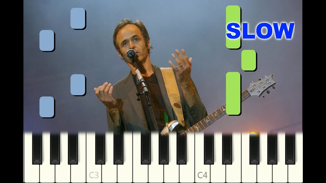 SLOW piano tutorial 