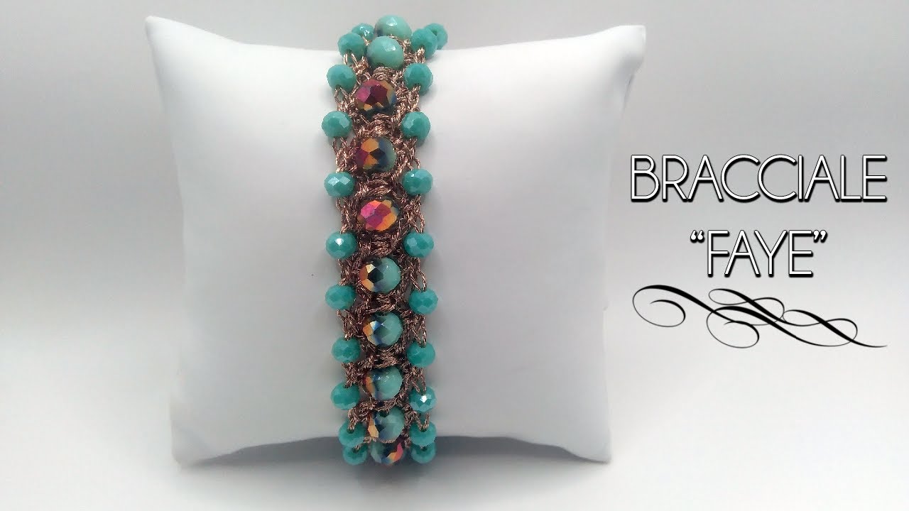 Chic in pochi minuti! Scopri il Bracciale “Faye” facile con suggerimento variante!!