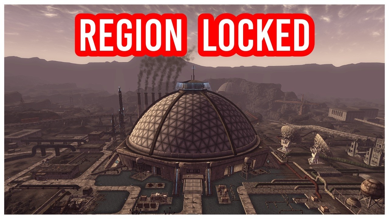 Region Locked in Old World Blues (Fallout New Vegas)