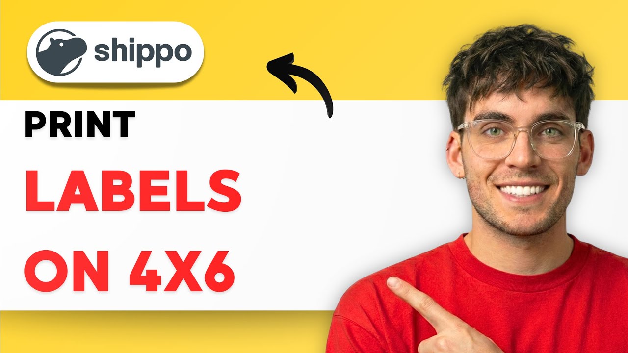 How to Print Shippo Labels on 4x6 [2026 Full Guide]