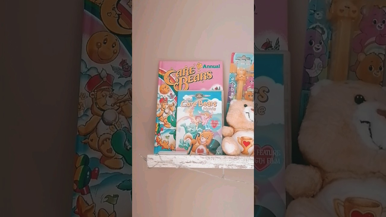 My Wife's Vintage Care Bears Collection. #carebears