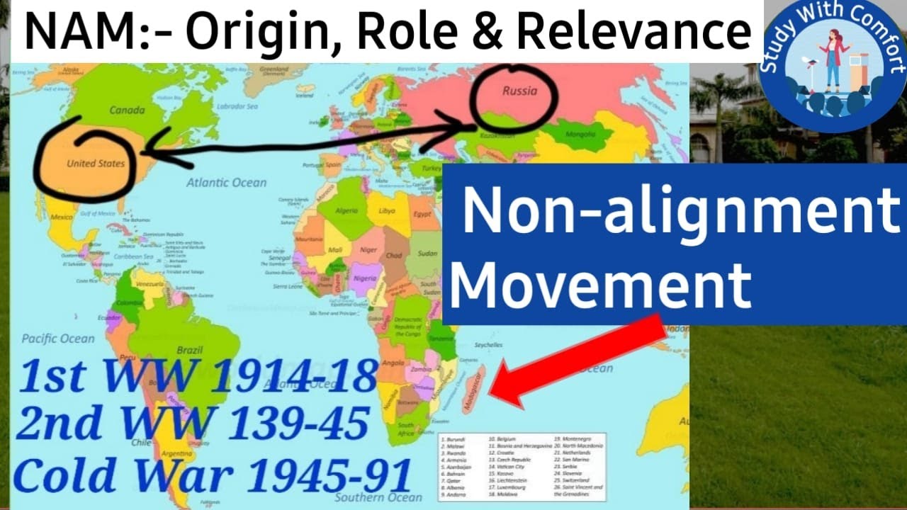 Non-Aligned Movement NAM l गुट निरपेक्षता आंदोलन क्या है l International Relation || Deepika