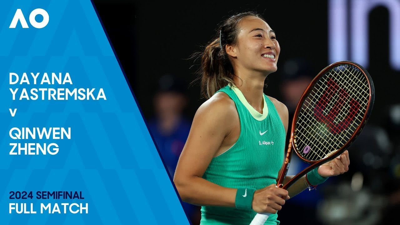 Dayana Yastremska v Qinwen Zheng Full Match | Australian Open 2024 Semifinal