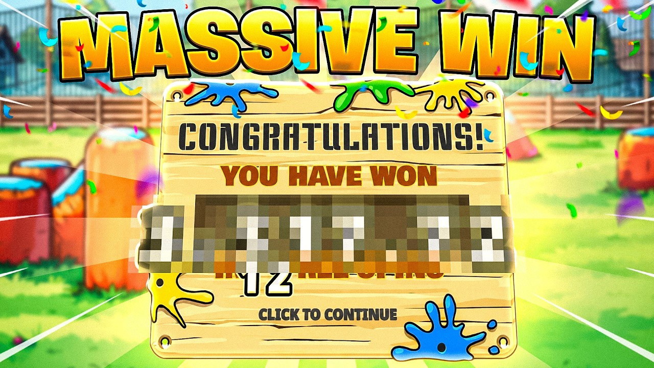 SPLAT IS THE NEW BEST GAME! (INSANE WIN)