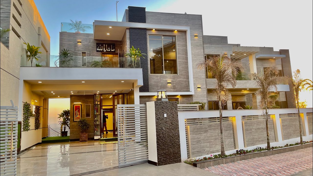 1 Kanal Modern House For Sale in Mirpur Azad Kashmir