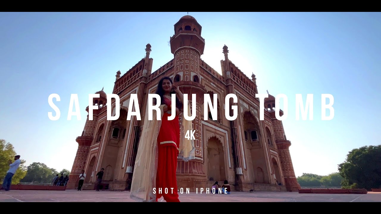 Safdarjung Tomb 4K - Cinematic Video | Ankit Kumar | Shot On iPhone 13 | Apple